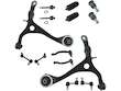 Control Arm Ball Joint Tie Rod and Sway Bar Link Kit
