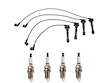 Spark Plug Wire Set with Spark Plugs