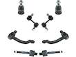 Ball Joint Sway Bar Link Tie Rod End Kit