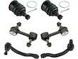 Ball Joints Tie Rods Sway Bar Link Kit