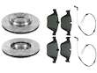 Brake Pad Rotor and Wear Sensor Kit