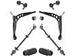 Control Arm Ball Joint Tie Rod and Sway Bar Link Kit