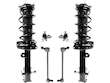 Strut Coil Spring Ball Joint Sway Bar Link Kit