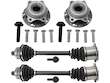 Axle and Wheel Hub Assembly Kit