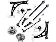 Wheel Hub Control Arm Ball Joint Tie Rod End Kit