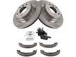 Brake Pad Rotor and Parking Brake Kit