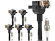 Ignition Coil Set with Spark Plugs