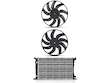 Radiator and Cooling Fan Kit