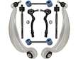 Control Arm Sway Bar Link Tie Rod Kit