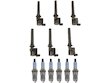 DIY Solutions Ignition Coil Set with Spark Plugs 5216-07479867