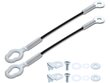 Fits For 2005 - 2015 Toyota Tacoma Tailgate Straps Cables Pair w/ Hardware USA
