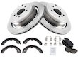2006-2009 Land Rover Range Rover Brake Rotor - TRQ BKA28528 - Rear ...