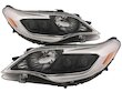 Evan-Fischer Headlight Set Of 2 Compatible With 2013-2015 Toyota Avalon Clear Lens Halogen With Bulbs Driver And Passenger Side In | Whizz