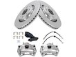 2009 Pontiac G3 Brake Rotor - TRQ BKA29281 - Front - PartsGeek.com