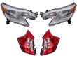 OEMASSIVE Black Headlights Pair For 2014-2016 Nissan Versa Note – Driver & Passenger, SAE DOT, Clear Lens