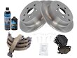 2000-2005 Toyota Celica Brake Rotor - TRQ BKA38683 - Rear - PartsGeek.com