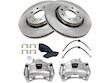 2009 Pontiac G3 Brake Rotor - TRQ BKA29279 - Front - PartsGeek.com