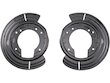 TRQ Rear Brake Rotor Backing Plate For Subaru Legacy & Impreza 1992-2008 - Ceramic, USA Made