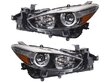 For 2017-2018 Mazda 3 LED Headlight Assembly Headlamp w/Bulbs Passenger Side RH