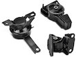 2 PCS FRONT MOTOR MOUNT FOR 1998-2002 Toyota Corolla 1.8L - Manual