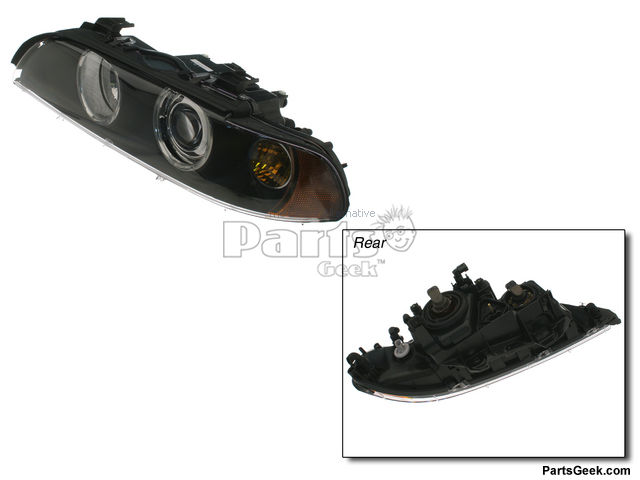 BMW 525i Headlight - Headlights - Hella Action Crash TYC Anzo DIY ...