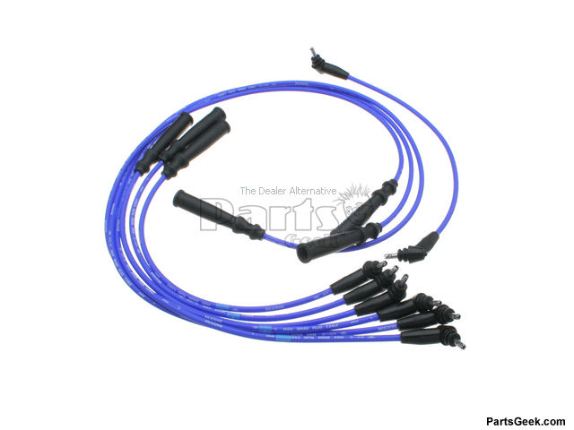 Spark Plugs & Glow Plugs For Toyota Tundra 6pc Spark Plugs & Ignition Wires Set For Toyota 4Runner - Denso K16TR11 & NGK TE66 Toyota 4Runner Spark Plugs