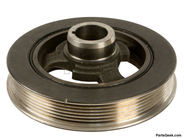 03-10 Jaguar X100 XK8 4.2L NA Harmonic Balancer Crankshaft Pulley 2W936316DD OEM