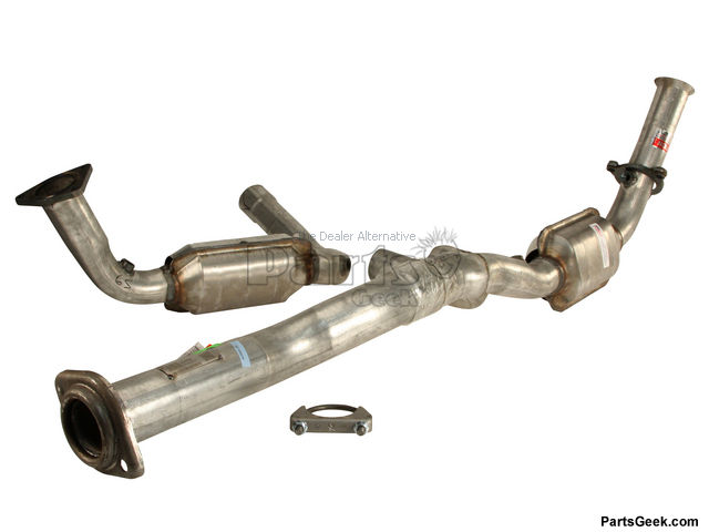 METETAO Front Catalytic Converter For GMC Sierra 1500 2014-2018 & Cadillac Escalade 6.2L 2015-2020 – EPA Certified, Bolt-On