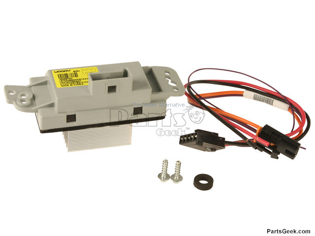 thumbnail image 2 of GM Genuine Parts Blower Motor Resistor With Harness – Fits 1999–2007 Chevy Silverado 1500/2500 & GMC Sierra – 22807122 2 of 6