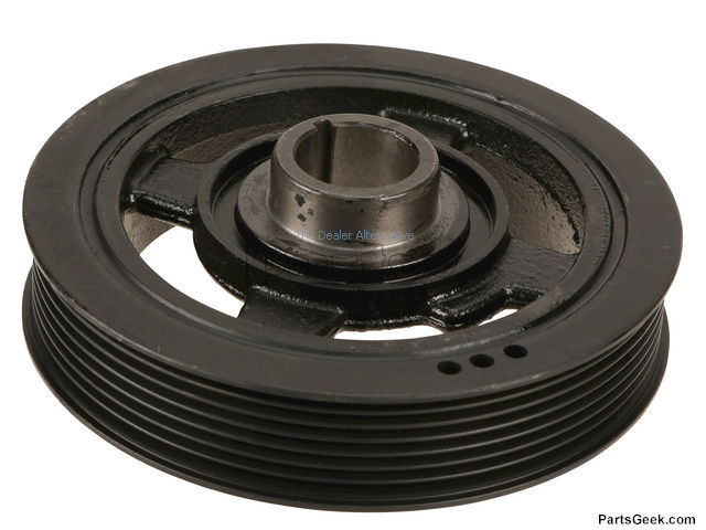 594-198 Harmonic Balancer Crankshaft Pulley For 2001-2013 Toyota Camry Corolla Highlander Matrix RAV4 Solara, For Scion TC 2005-2010, XB 2008-2015 2.0L 2.4L Replaces 1347028020 1340700H010