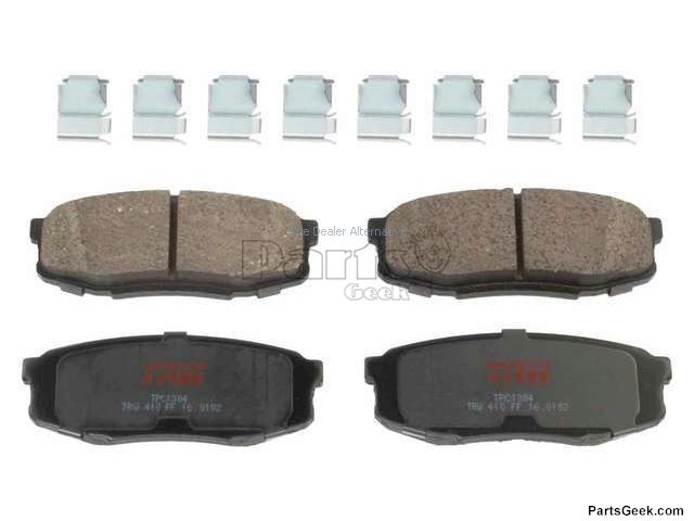 15 2015 Toyota Tundra Brake Pad Set - Brake - AC Delco, API, Advics
