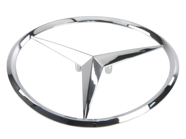OEM Rear Trunk Lid Emblem – Fits 2000-2006 Mercedes S500 – Silver Script Nameplate
