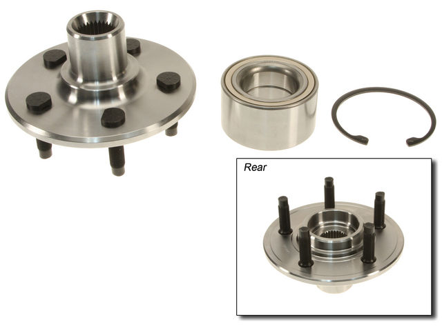 Rear Knuckle & Hub Bearing Set (2-Piece) – Fits Ford Explorer 2006–2010 & Mountaineer