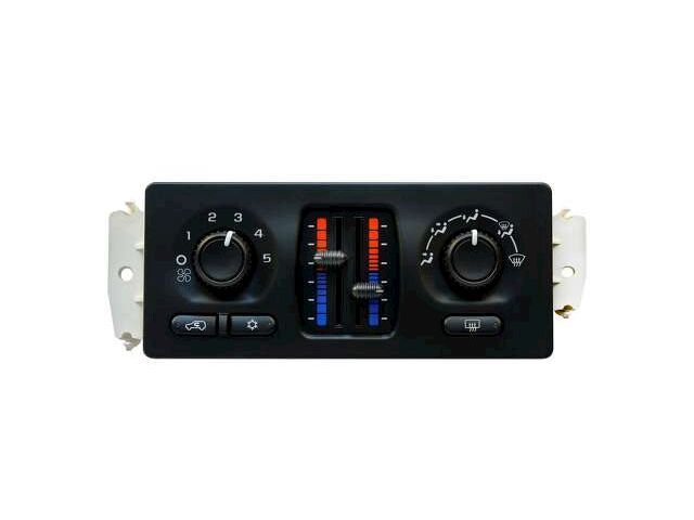 White Heater Control Overlay For 2003-2007 Chevy Silverado / Tahoe – HVAC