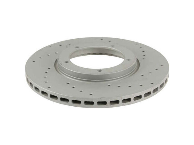 For 1965-1983 Porsche 911 Brake Rotor Zimmermann Coated X-Drilled