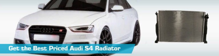 A-Premium Auxiliary Radiator For Audi A6 A7 Quattro 2016-2018 S7 3.0L 4.0L Supercharged - 4G0145804