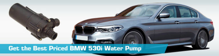 BMW 530i Water Pump - Water Pumps - Replacement TRQ Genuine Bosch ...