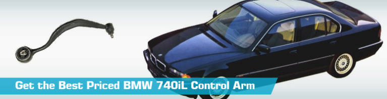 BMW 740iL Control Arm - Replacement BMW 740il Control Arms - PartsGeek ...
