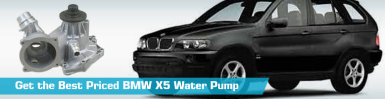 BMW X5 Water Pump - Water Pumps - Autopart Premium Graf Replacement TRQ