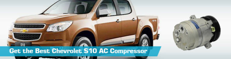 Chevrolet S10 AC Compressor - Air Conditioning - UAC Four Seasons GPD ...