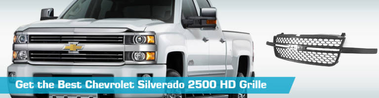 Chevrolet Silverado 2500 HD Grille - Grill - Action Crash Replacement ...