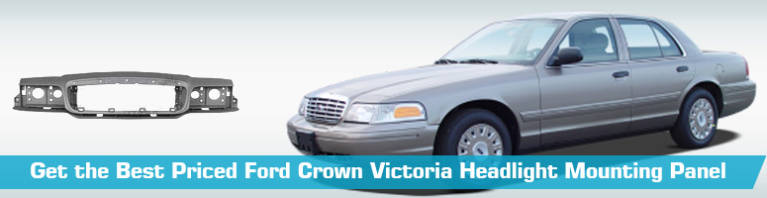 Ford Crown Victoria Headlight Mounting Panel - Header Panel - TechPro ...