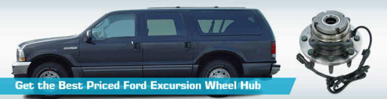 Ford Excursion Rear Hub Ford Excursion Wheel Hub - Wheel Bearing Hubs - Timken Replacement WJB ...