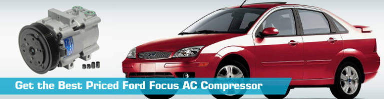 Ford Focus AC Compressor - Air Conditioning - UAC Autopart Premium ...