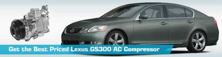 Lexus GS300 AC Compressor - Air Conditioning - UAC Replacement Denso ...