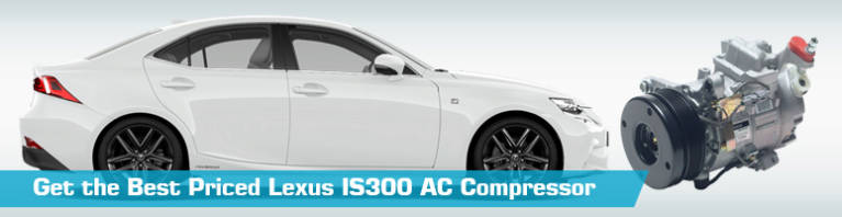 Lexus IS300 AC Compressor - Air Conditioning - Autopart Premium UAC ...