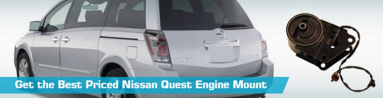 TRQ® MTA34244 - Front Passenger Side Engine Mount