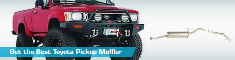 Toyota Pickup Muffler - Mufflers - Walker BRExhaust AP Exhaust ...