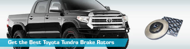 Toyota Tundra Brake Rotors - Brake Disc - TRQ Raybestos Detroit Axle