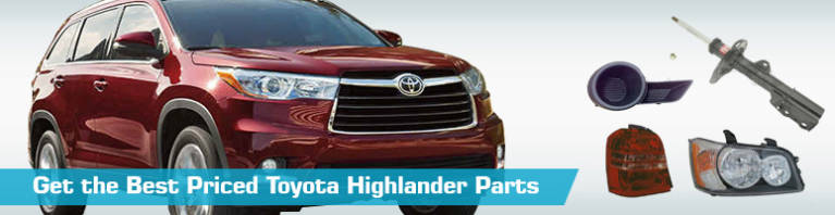 Toyota Highlander Parts & Accessories - OEM & Aftermarket Parts